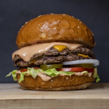 Simbolična fotografija: BURGER STONER S KROMPIRČKOM